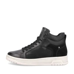 Rieker Herre Sneaker High Steel Sort