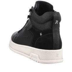 Rieker Herre Sneaker High Steel Sort