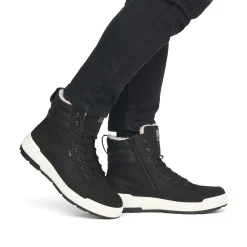 Rieker Herre Sneaker High Steel Sort