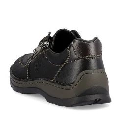 Rieker Herre Snoresko Asfalt Sort