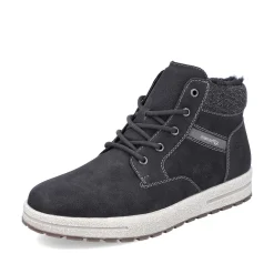 Rieker Herre Snoresko Asfalt Sort