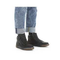 Rieker Herre Snoresko Asfalt Sort