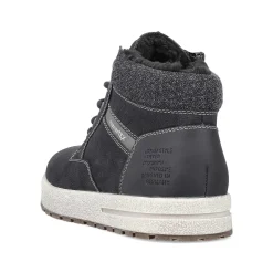 Rieker Herre Snoresko Asfalt Sort