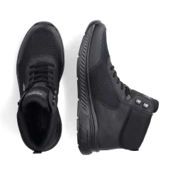 Rieker Herre Snoresko Asfalt Sort