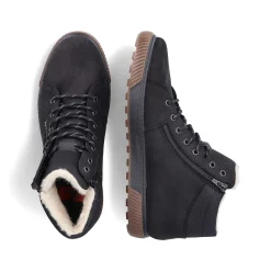 Rieker Herre Snoresko Asfalt Sort