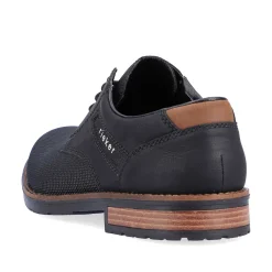 Rieker Herre Snoresko Grafit Sort