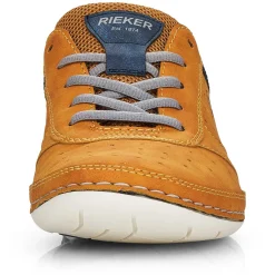 Rieker Herre Snoresko Gylden Gul-Kongebla