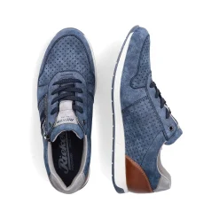 Rieker Herre Snoresko Himmelbla