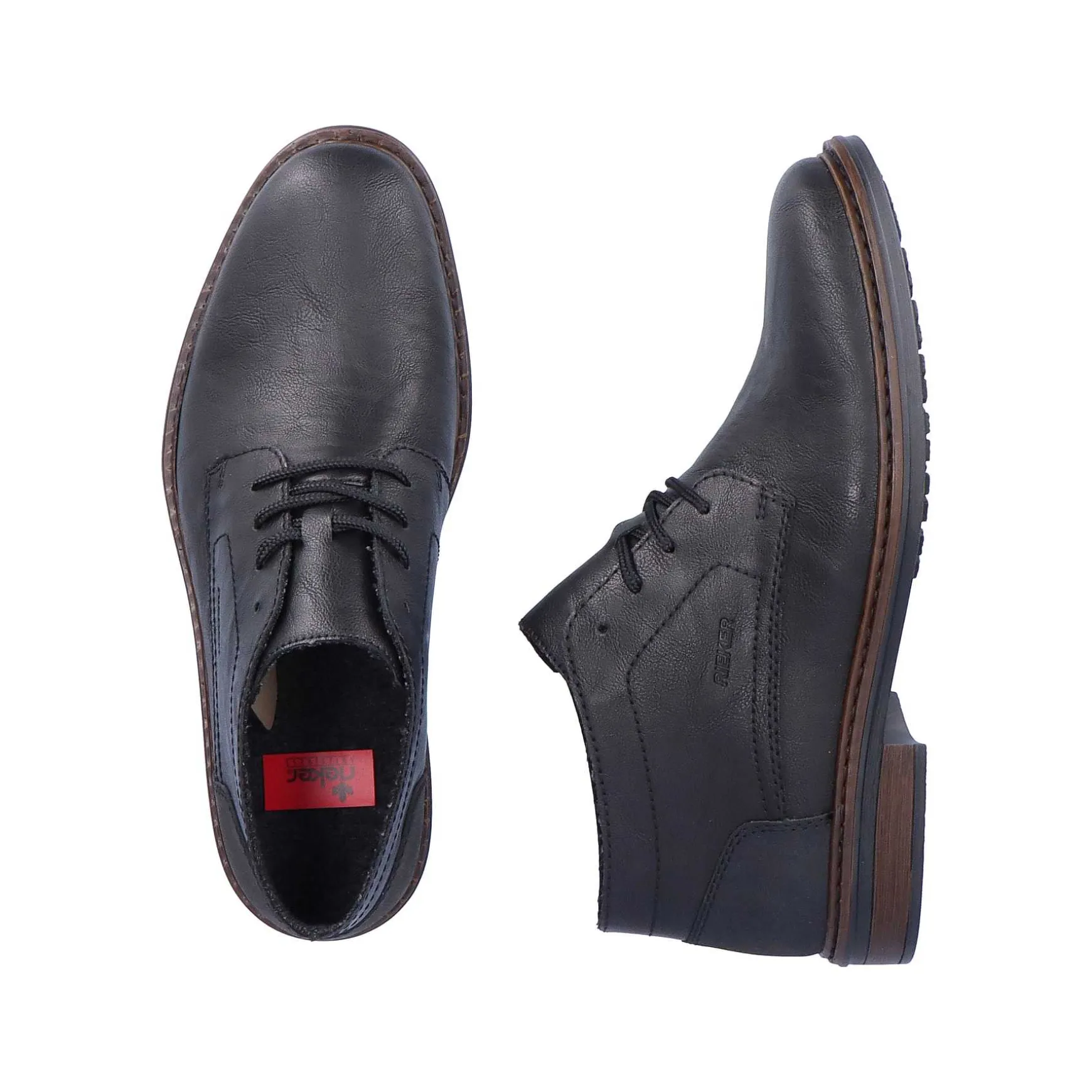 Rieker Herre Snoresko Kulsort