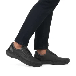 Rieker Herre Snoresko Nat Sort