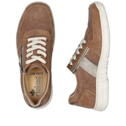 Rieker Herre Snoresko Nougat Brun