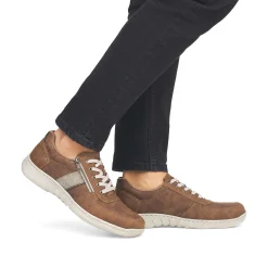 Rieker Herre Snoresko Nougat Brun