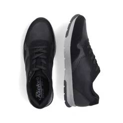 Rieker Herresneaker Lav Asfalt Sort