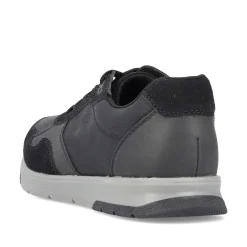 Rieker Herresneaker Lav Asfalt Sort