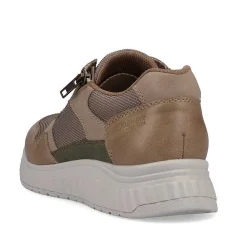 Rieker Herresneaker Lav Beige-Ren Hvid