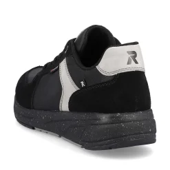 Rieker Herresneaker Lav Kulsort Solvgra