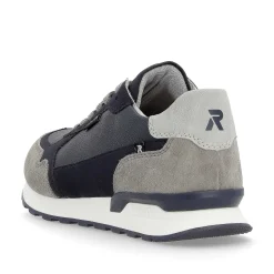 Rieker Herresneaker Lav Morkebla Grafitgra