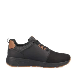 Rieker Herresneaker Lav Nat-Sort Trae-Brun