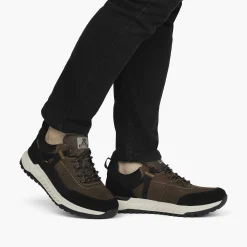 Rieker Herresneaker Lav Noddebrun Sort