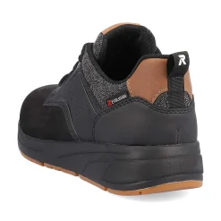 Rieker Herresneaker Lav Nat-Sort Trae-Brun