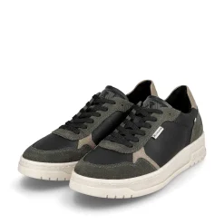 Rieker Herresneaker Lav Stal-Sort Skov-Gron