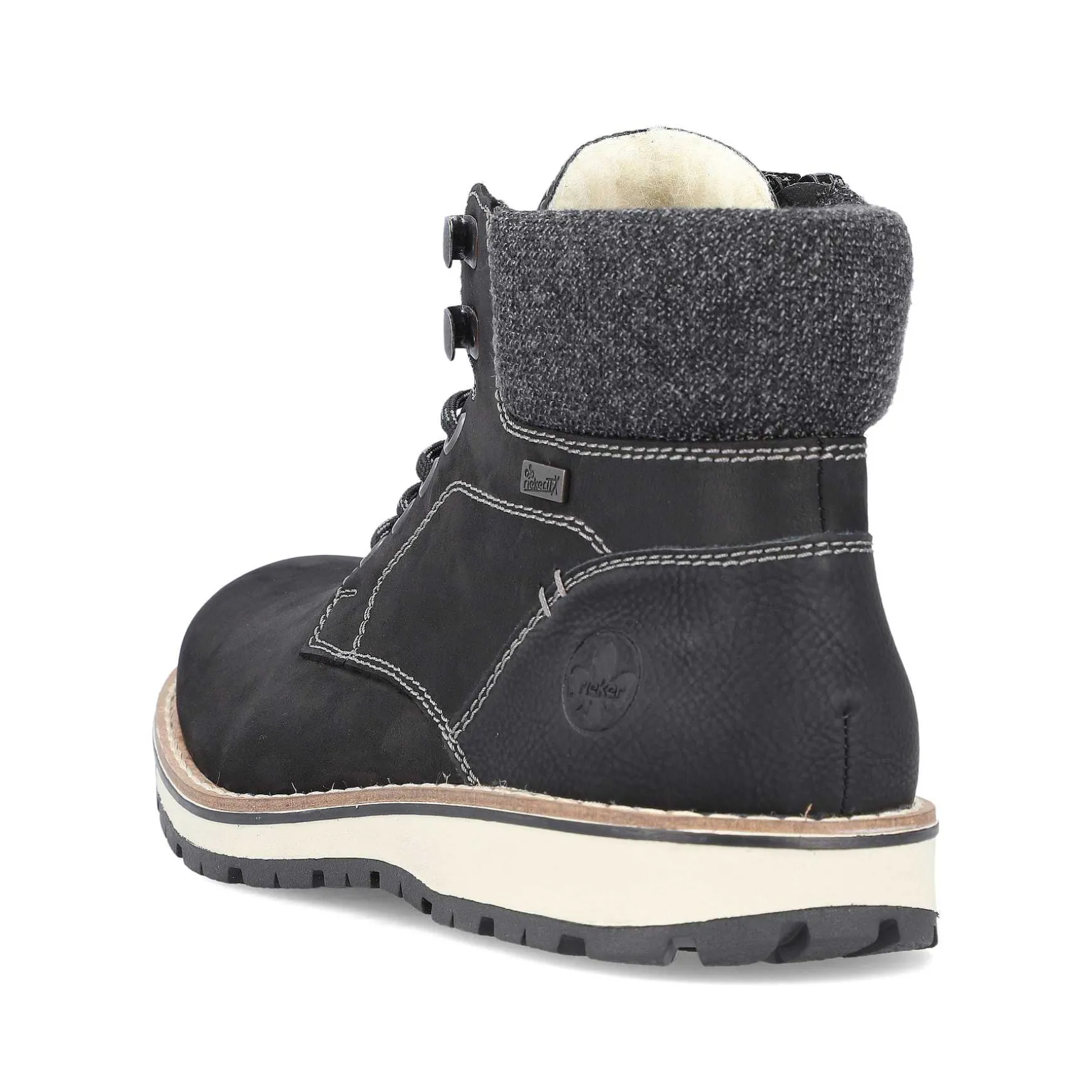 Rieker HerreStøvler Med Ledning Dyb Sort