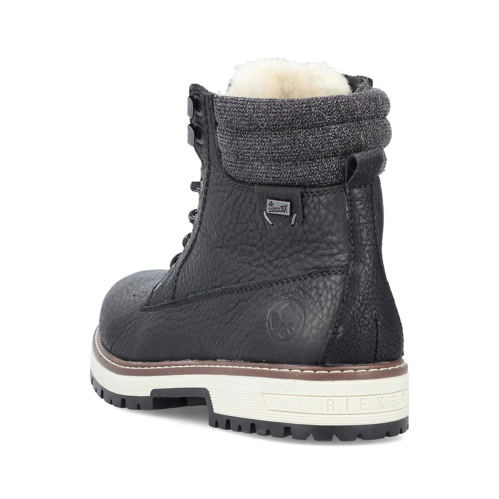 Rieker HerreStøvler Med Ledning Dyb Sort