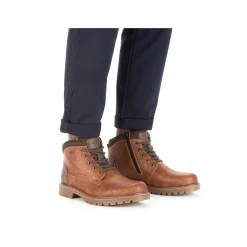 Rieker HerreStøvler Med Ledning Nougat Brun