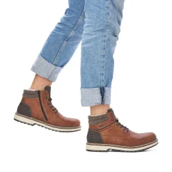 Rieker HerreStøvler Med Ledning Kastanjebrune