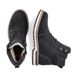 Rieker HerreStøvler Med Ledning Dyb Sort