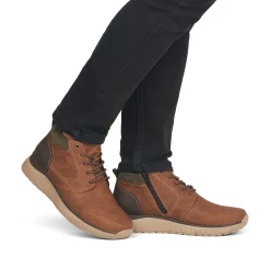 Rieker HerreStøvler Med Ledning Kaffebrune