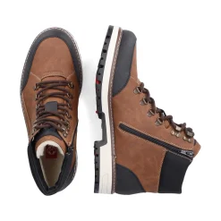 Rieker HerreStøvler Med Ledning Lysebrun-Sorte