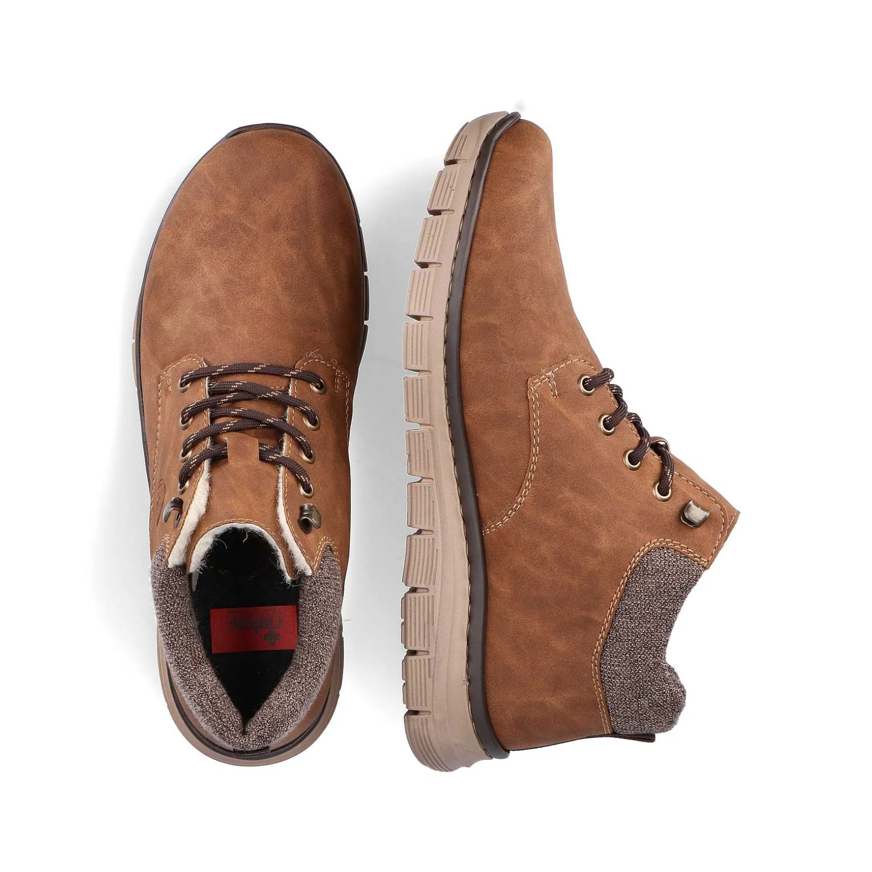 Rieker HerreStøvler Med Ledning Kanelbrune