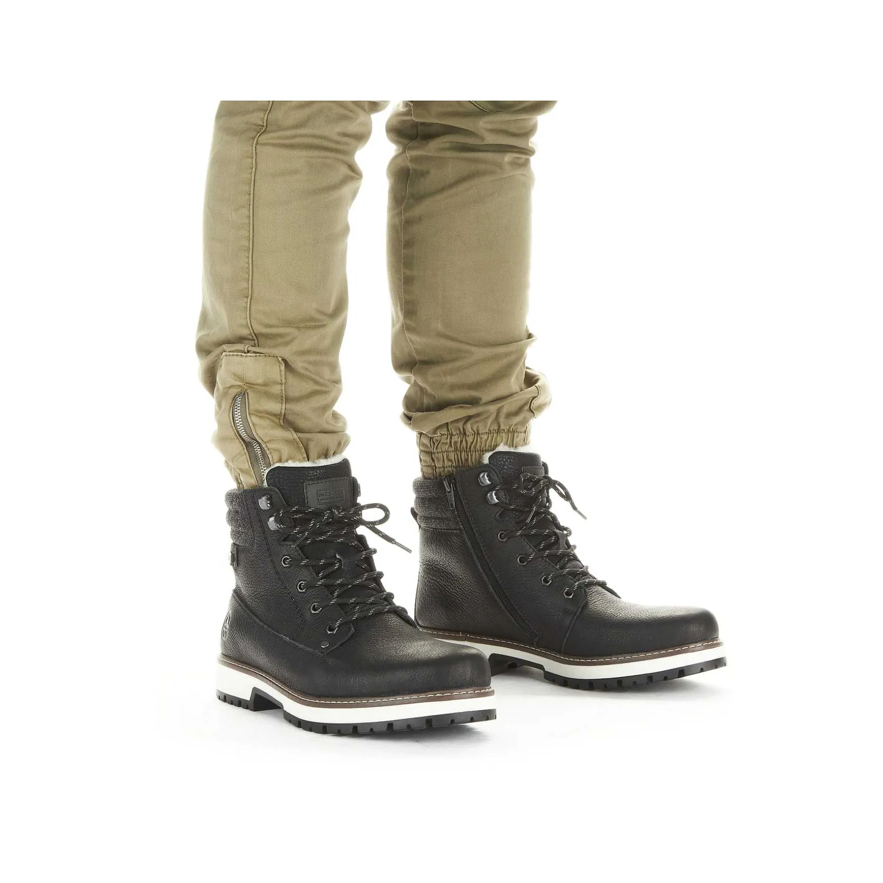 Rieker HerreStøvler Med Ledning Dyb Sort