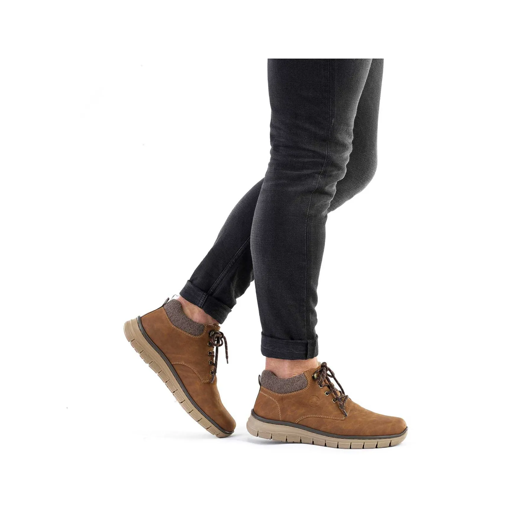 Rieker HerreStøvler Med Ledning Kanelbrune