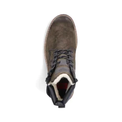 Rieker HerreStøvler Med Ledning Olivengron