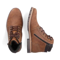 Rieker HerreStøvler Med Ledning Lysebrune