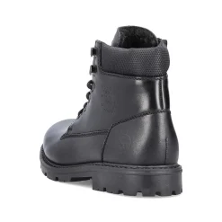 Rieker HerreStøvler Med Ledning, Blank Sort