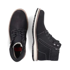 Rieker HerreStøvler Med Ledning Dyb Sort