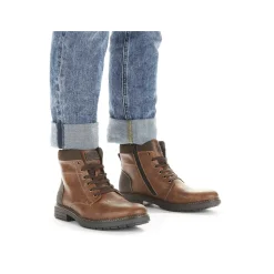 Rieker HerreStøvler Med Ledning Karamelbrune