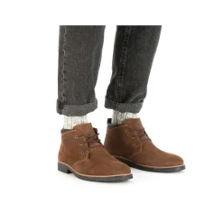 Rieker HerreStøvler Med Ledning Kanelbrune