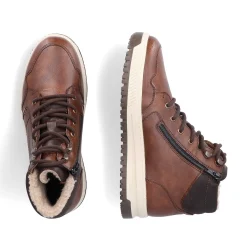 Rieker HerreStøvler Med Ledning, Noddebrune