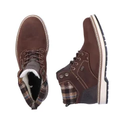 Rieker HerreStøvler Med Ledning, Noddebrune