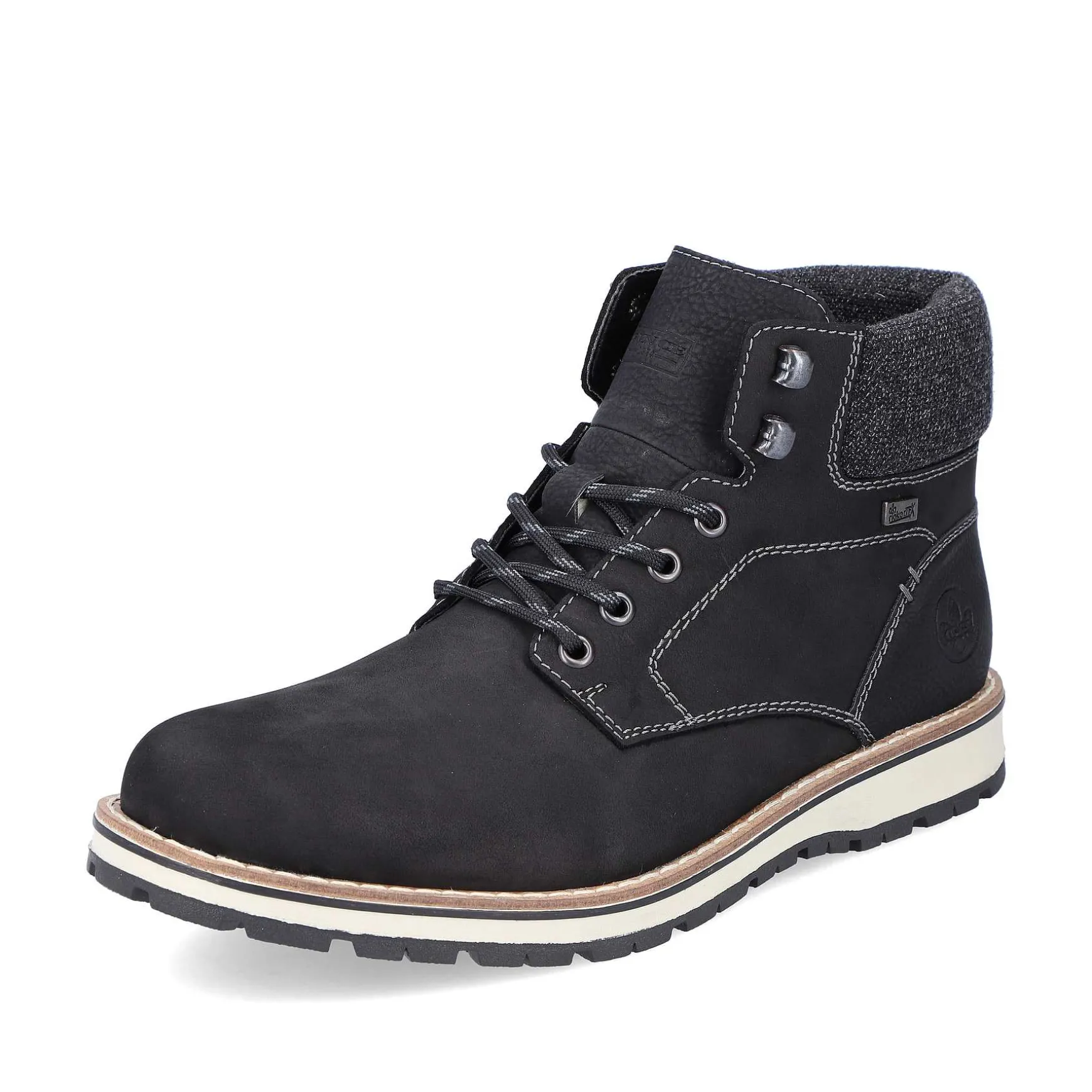 Rieker HerreStøvler Med Ledning Dyb Sort