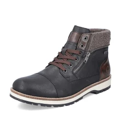 Rieker HerreStøvler Nat Sorte Med Ledning