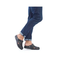 Rieker Herretraesko Blank Sort