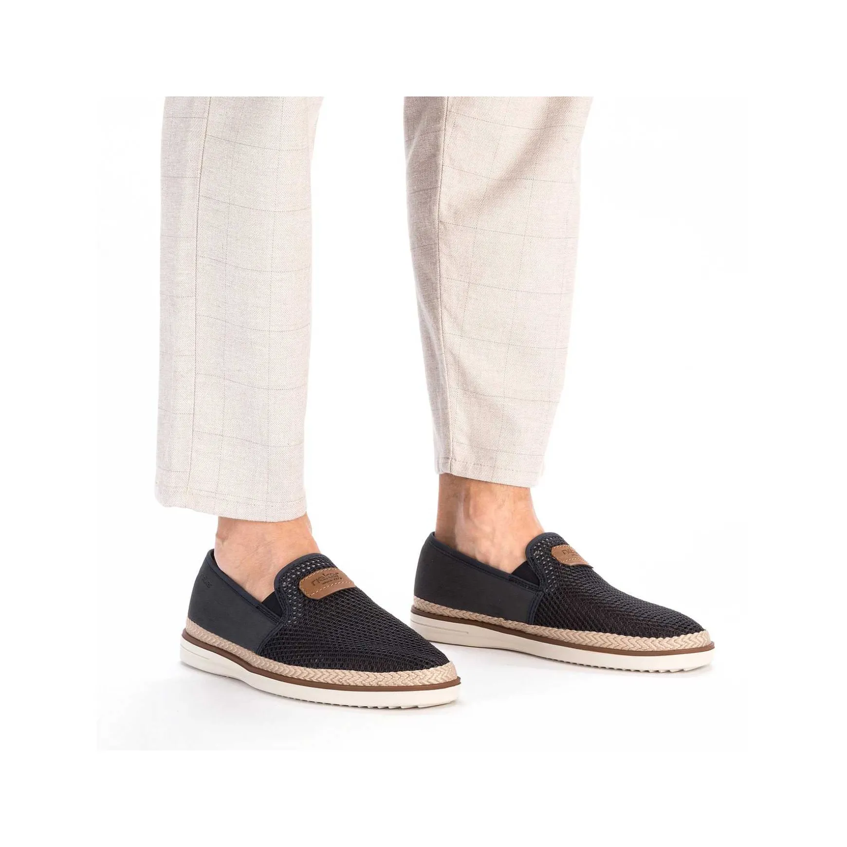 Rieker Hjemmesko Til Mænd Marinebla