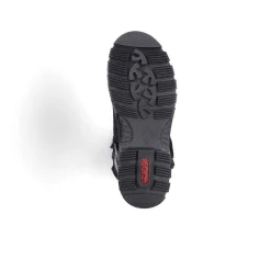 Rieker Hojskaftede DameStøvler Grafit Sorte