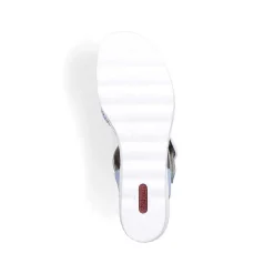 Rieker Kilesandaler Til Kvinder Himmelbla