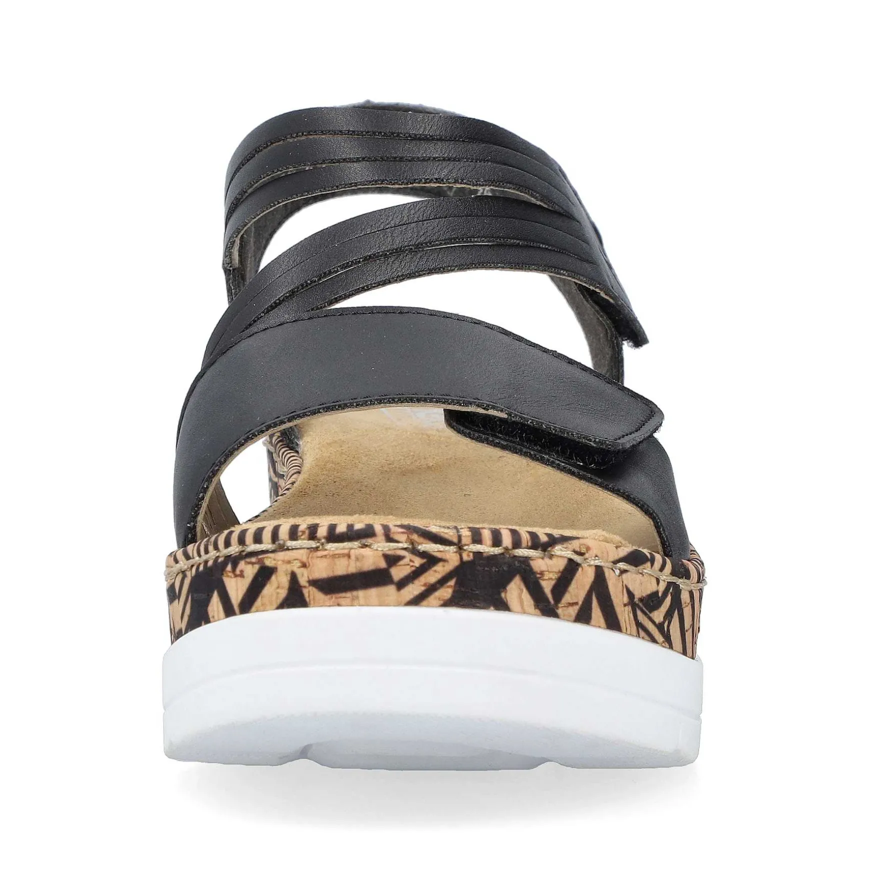 Rieker Kile-Sandaler Til Kvinder Nat Sorte